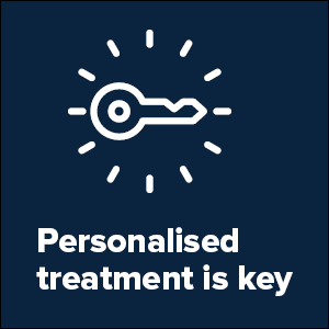 Personalised treatment is key